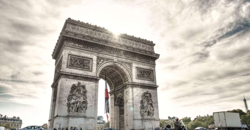 Arc De Triomphe Walking Tour:Paris Views and Macaron Tasting - Key Points