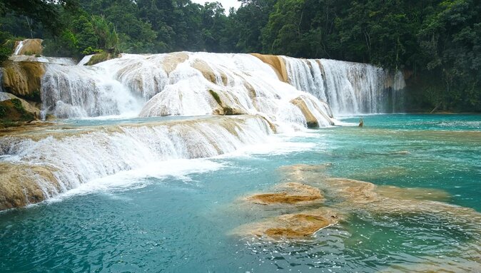 Archaeological Zone of Palenque, Misol-Ha Waterfalls, and Agua Azul Exit Palenque - Key Points