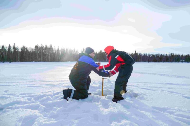 Arctic Ice Fishing by Snowshoe - Important Information