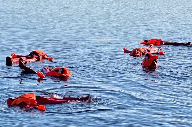 Arctic Ice Floating in Puumala - Overview of the Experience