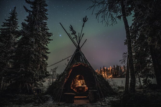 Arctic Lake Aurora Hunt, in a Cozy Lappish Tipi - Local Guide Insights
