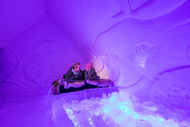 ARCTIC SNOWHOTEL the Biggest in Europe - Ice Restaurant Dining Experience