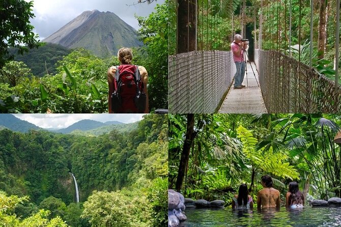Arenal Best 4 Attractions (Full Day - Combo) Incl. Lunch & Dinner - Itinerary Details