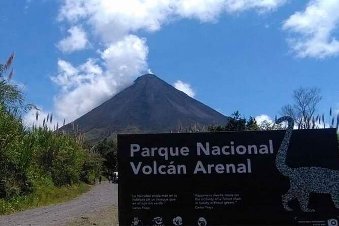 Arenal La Fortuna Tour: Park+Hanging Bridges+Thermal Waters - Arenal Volcano Entrance