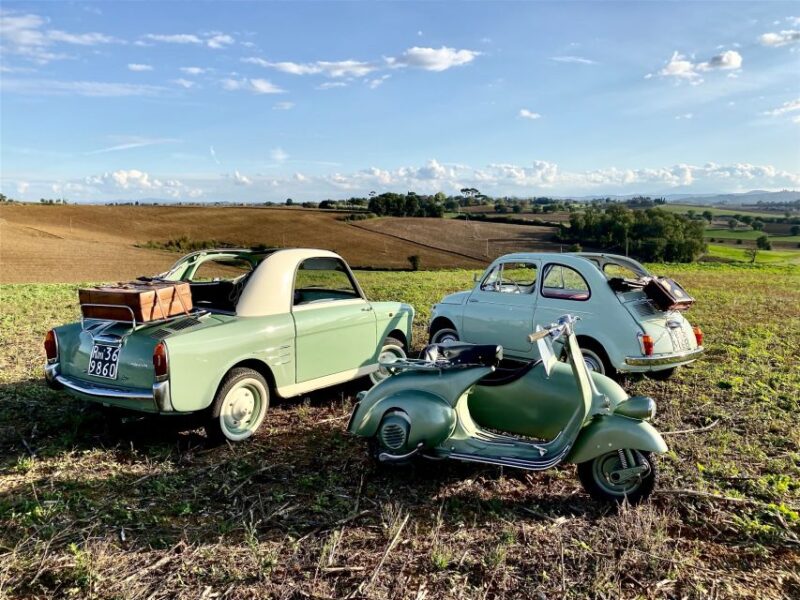 Arezzo and Province: Drive Vintage Vehicle With Audio Guide - Choosing Your Vintage Vehicle