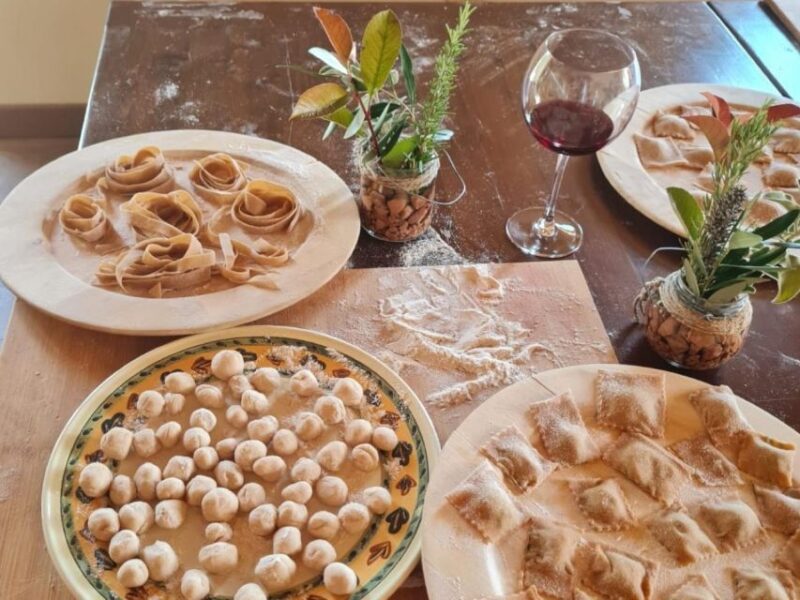 Arezzo: Pasta and Tiramisu Cooking Class Organic Tuscan Farm - Experience Highlights