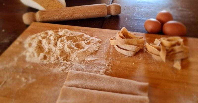 Arezzo: Pasta and Tiramisu Cooking Class Organic Tuscan Farm - Itinerary