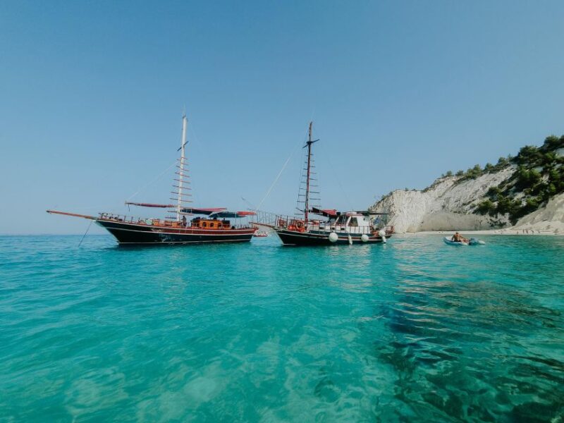 Argostoli: Full-Day Boat Trip With Lunch & Unlimited Drinks - Included in the Trip