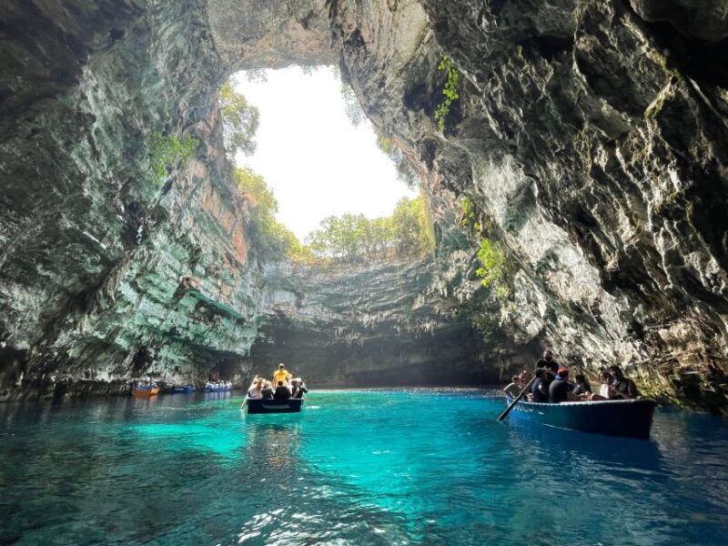 Argostoli: Melissani Lake, Drogarati Cave, and Myrtos Beach - Key Points