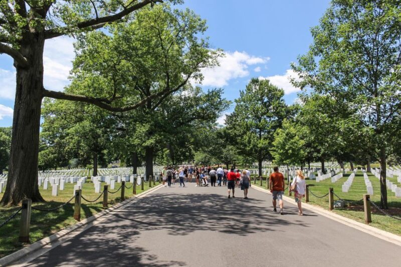 Arlington Cementary & Guard Ceremony With Iowa Jima Memorial - Key Points