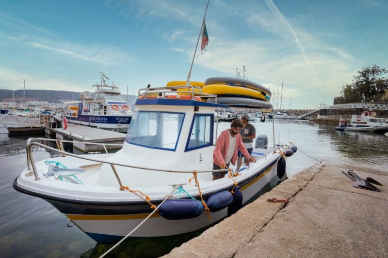 Arrábida: Boat Tour Along the Heart of Sesimbra - Leisure Time at Ribeiro Do Cavalo