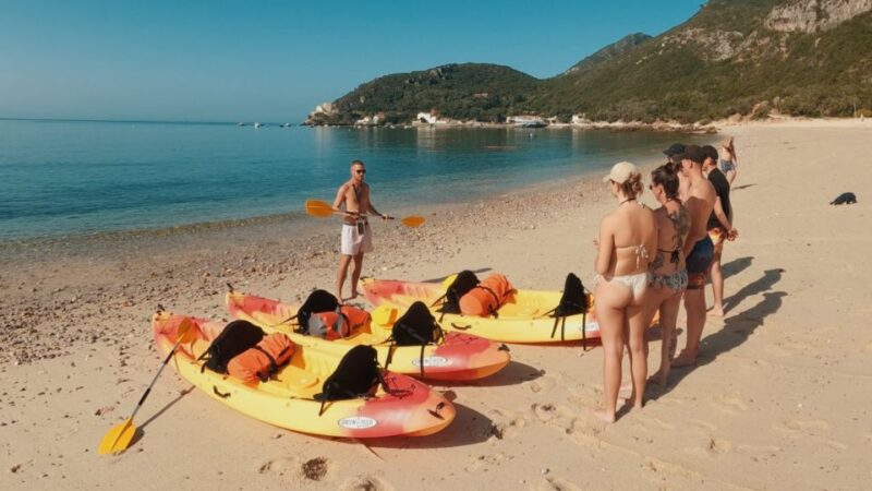 Arrábida: Kayak Snorkeling & Beach Lounge/Pick-Up Available - Private Beach Lounge