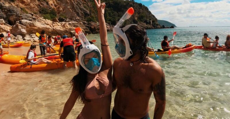 Arrábida: Kayak & Wild Beach Snorkeling With Pickup Option - Highlights and Features