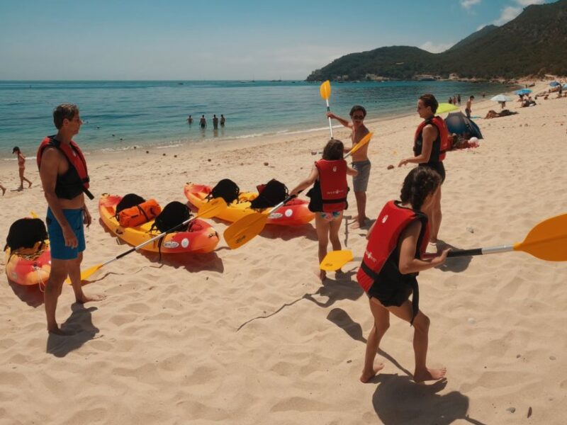 Arrábida: Kayak & Wild Beach Snorkeling With Pickup Option - Languages and Pickup