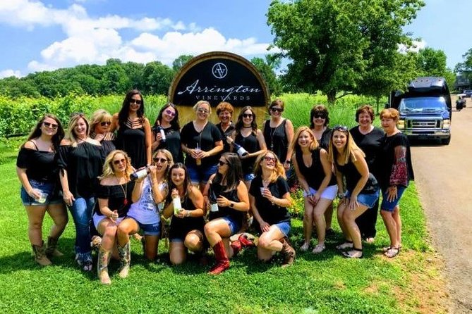 Arrington Vineyard Winery Round-Trip Shuttle Transportation From Nashville - Key Points