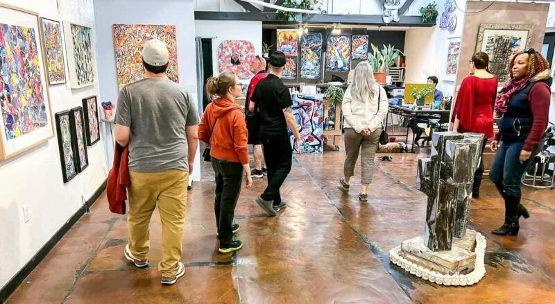 Art & Ale: Explore Las Vegas Arts District & Brewery Row - Discovering the Artistic Gateway: Paintbrush and Recycled Propaganda
