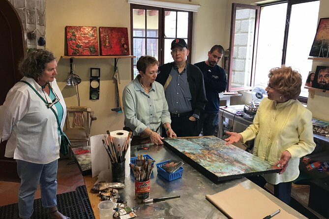 Art tour through artists' workshops around San Miguel de Allende - The Value of This Tour