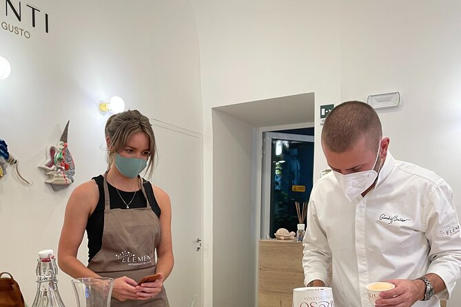 Artisanal Ice Cream Pasta Course in Castellana Caves - Included Items