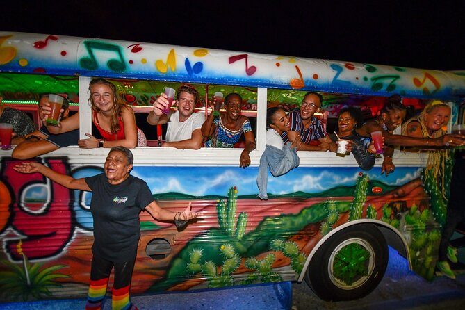 Aruba Dancing and Barhopping Night Party Bus - Highlights of the Party Bus