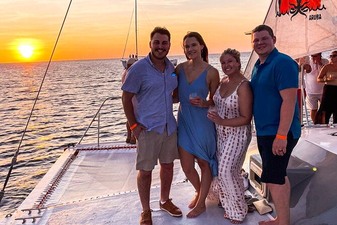 Aruba Happy Hour Sunset Sail With Savory Bites and Cocktails - Included Services