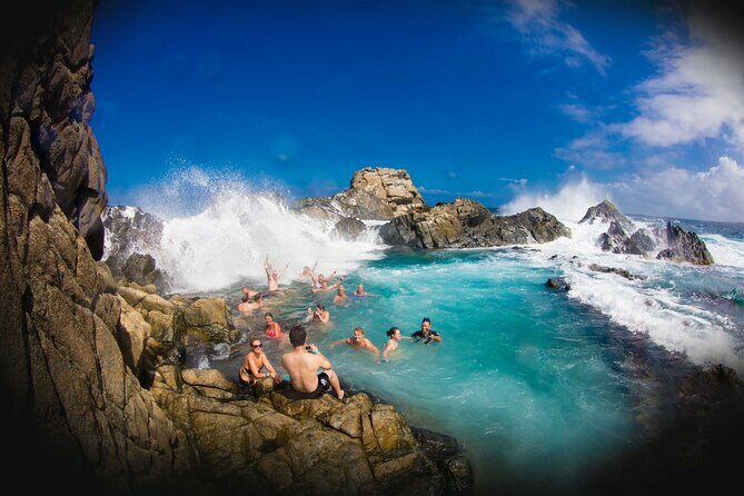 Aruba Natural Pool and Indian Cave Rugged Jeep Safari - Key Points
