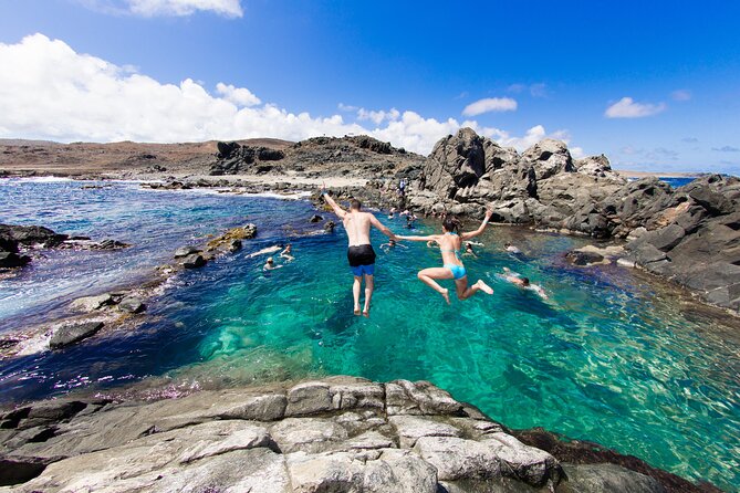 Aruba Shore Excursion: Natural Pool & Indian Cave Jeep Safari - Natural Pool Exploration