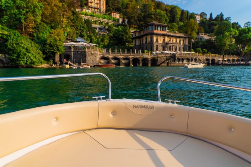 As: 1-Hour Private Speedboat Tour on Lake Como - Meeting Point