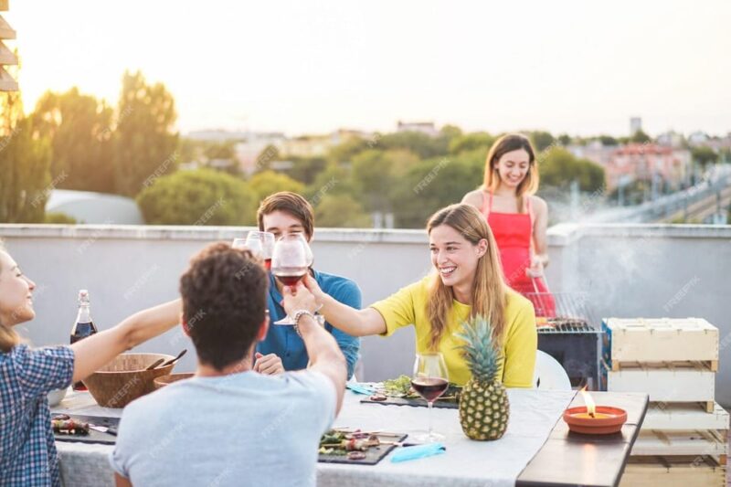 Asado Sunset in a Terrace - Complete Dinner Menu