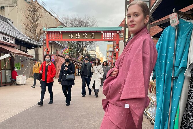 Asakusa 2-Hour Sweets and Kimono Shopping Tour - Meeting and Pickup