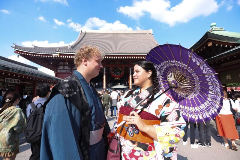 ASAKUSA: Kimono Portrait Tour by Pro Photographer - Key Points