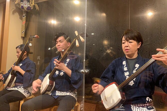 Asakusa: Live Music Performance Over Traditional Dinner - Group Size
