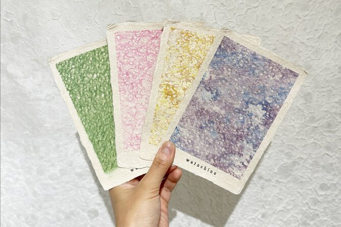 [Asakusa, Tokyo] Traditional Japanese Washi Papermaking Experience - Customization and Personalization