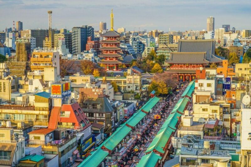 Asakusa Walking Tour: Tokyo, Culinary Delights and Nature - Old Tokyo Exploration