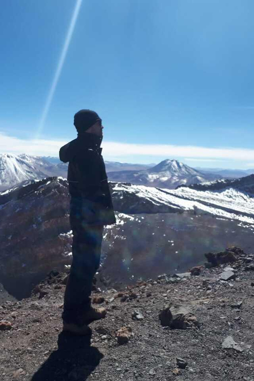 ASCENT TO THE ACTIVE VOLCANO LASCAR OF 5592masl - Health and Safety Considerations