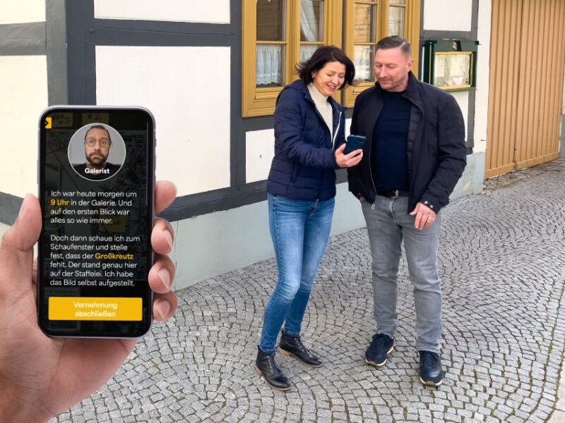 Aschersleben: Smartphone-Based Interactive Detective Game - Customer Feedback