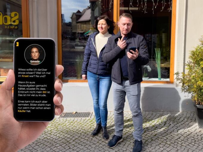 Aschersleben: Smartphone-Based Interactive Detective Game - Engaging Narrative