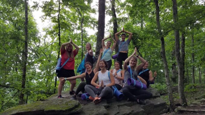Asheville: Yoga on a Mountain Hike - Location and Trail