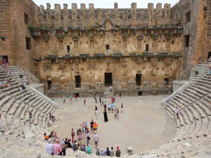 Aspendos, Perge and City of Side Day Tour From Antalya - Kursunlu Waterfall Nature Park