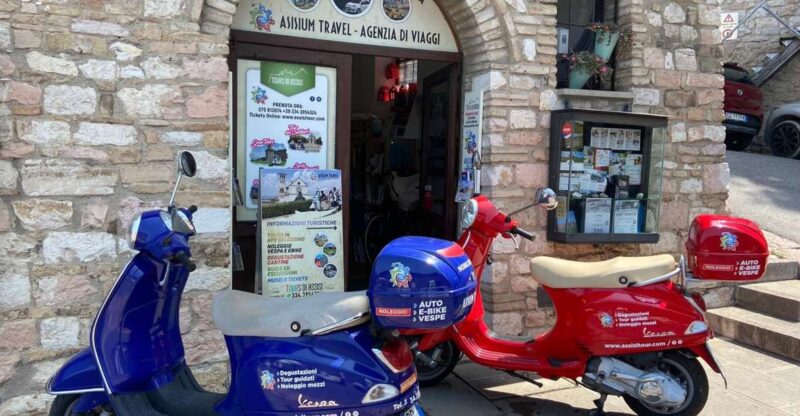 Assisi Rental Vespa 150CC - Full Day - Included Services