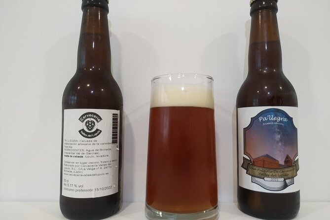 Astorga Brewery Visit to the Artisan Beer Factory in Brimeda - Local Skewer Pairings