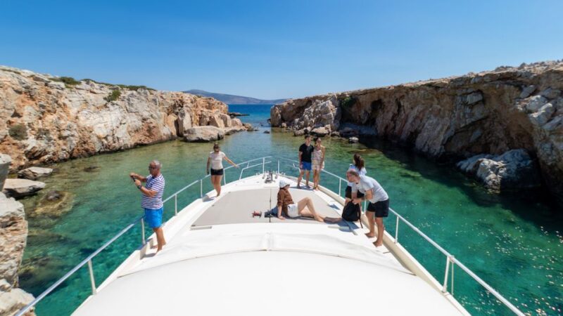 Astypalea: Day Cruise to Koutsomitis & Kounoupes With Lunch - Highlights of the Day Cruise
