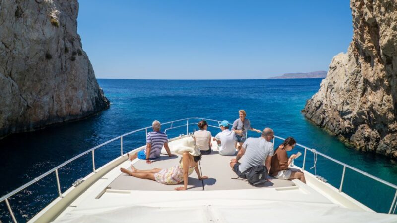 Astypalea: the Round of Island With Lunch - Boat Capacity and Seating