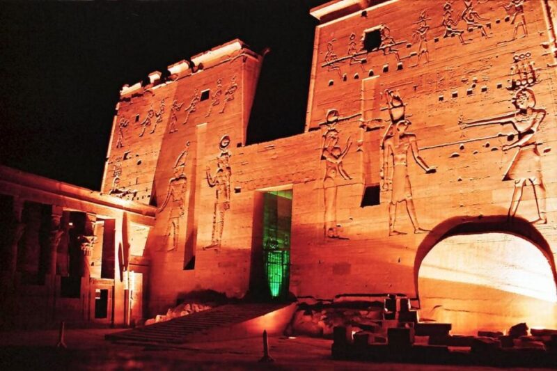Aswan: Philae Temple Sound & Light Show With Entrance Fees - Unique Features