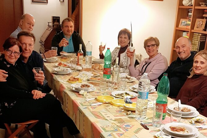 At Salentines Home With Macaroni, Prawns and Swordfish - Key Points