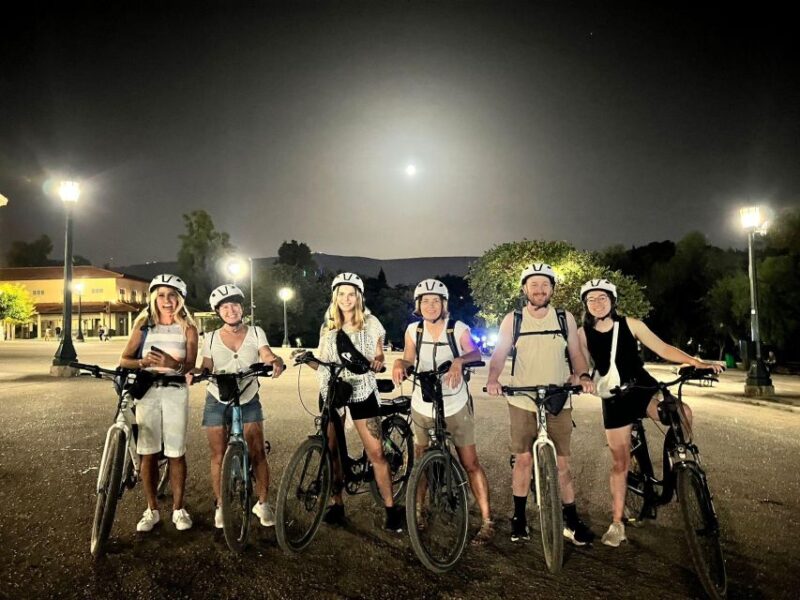 Athens: 2-Hour Highlights Tour by E-Bike After Sunset - Itinerary and Highlights