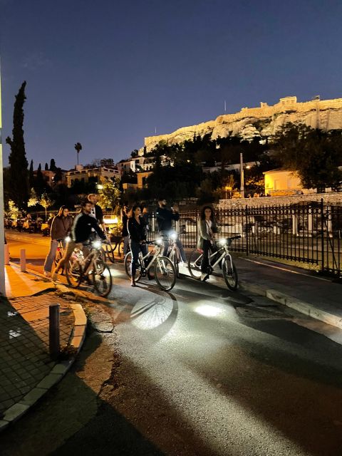 Athens: 2-Hour Highlights Tour by E-Bike After Sunset - Experience Description