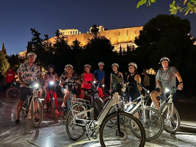 Athens: 2-Hour Highlights Tour by E-Bike After Sunset - Picturesque Streets and Historic Sites