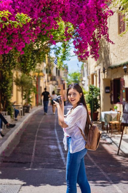 Athens at Night Small-Group Walking Tour With Dinner - Plaka Exploration
