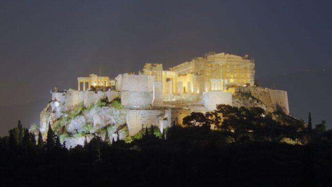 Athens at Night Small-Group Walking Tour With Dinner - Tour Inclusions and Exclusions