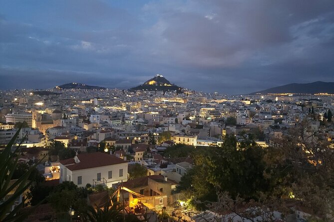 Athens at Night Small-Group Walking Tour With Dinner - Meeting and Pickup